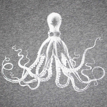 Tonn T Shirt Octopus Grey