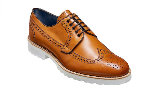 Barker Hawk Derby Shoe Cedar Calf