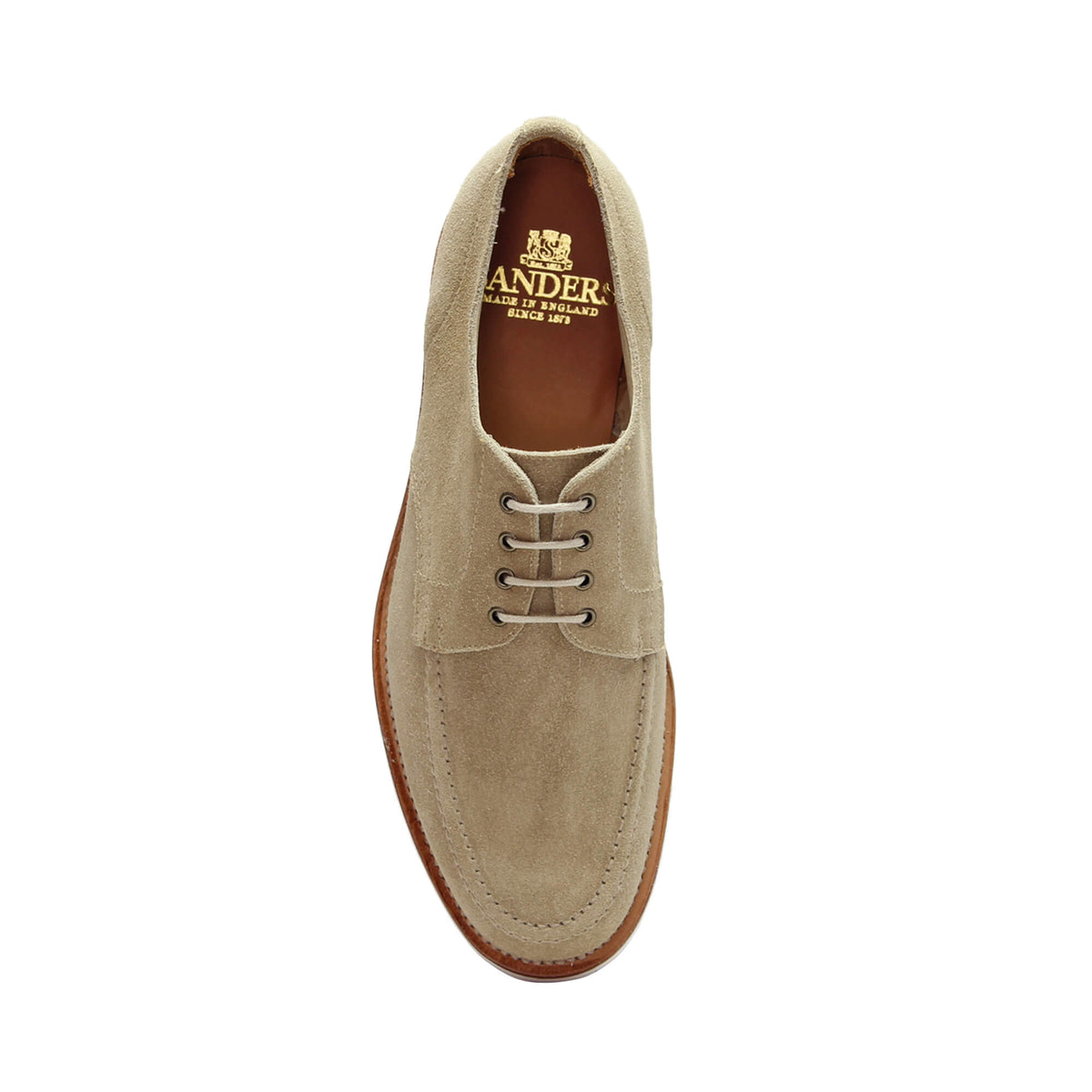 Sanders Henry Apron Gibson Milkshake Suede