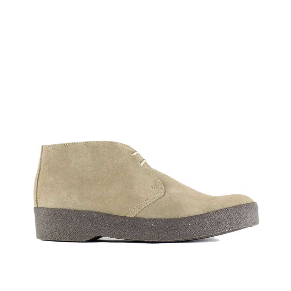Sanders Hi Top Chukka Boot Dirty Buck Suede