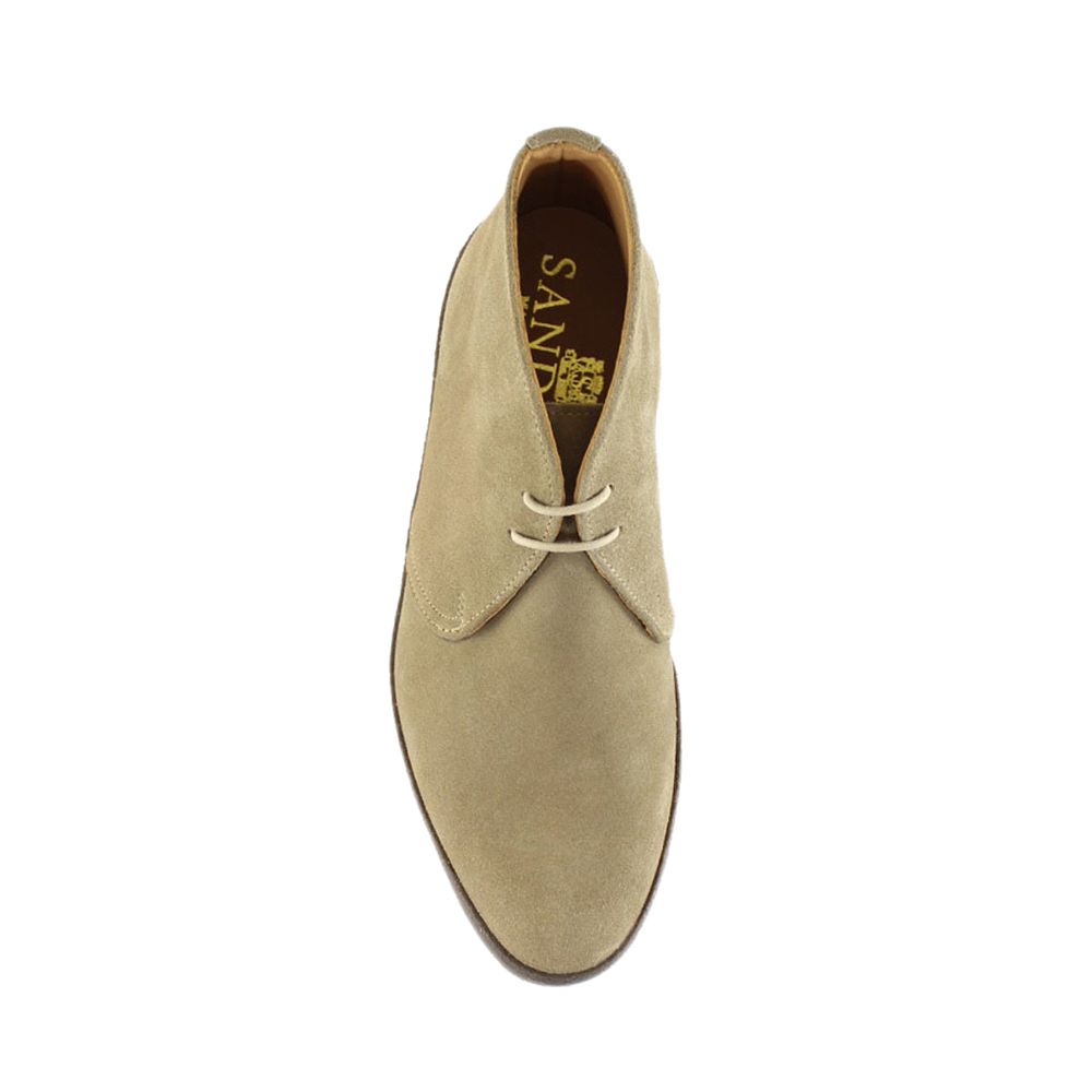 Sanders Hi Top Chukka Boot Dirty Buck Suede