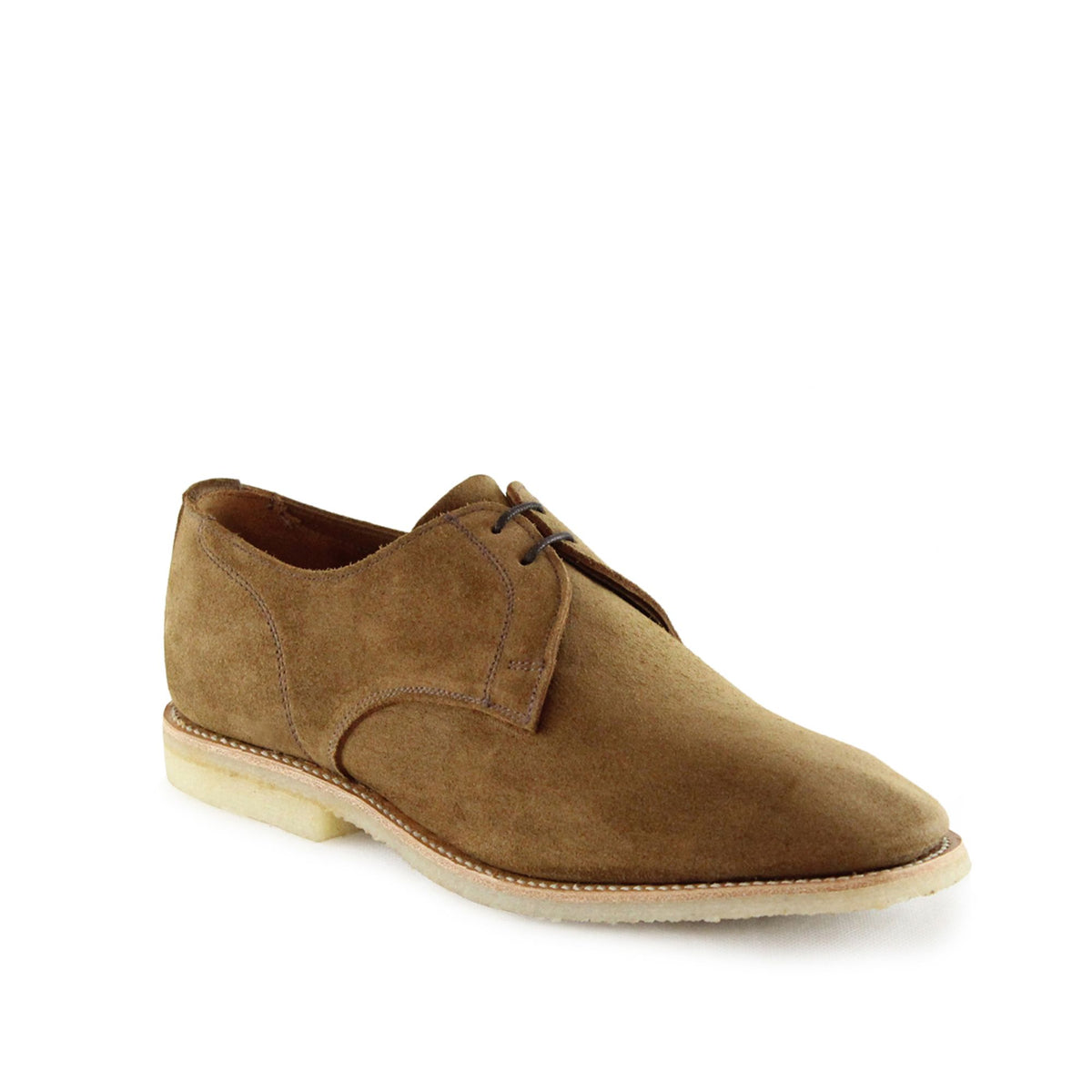 Sanders Jacob Unlined Gibson Tobacco Suede
