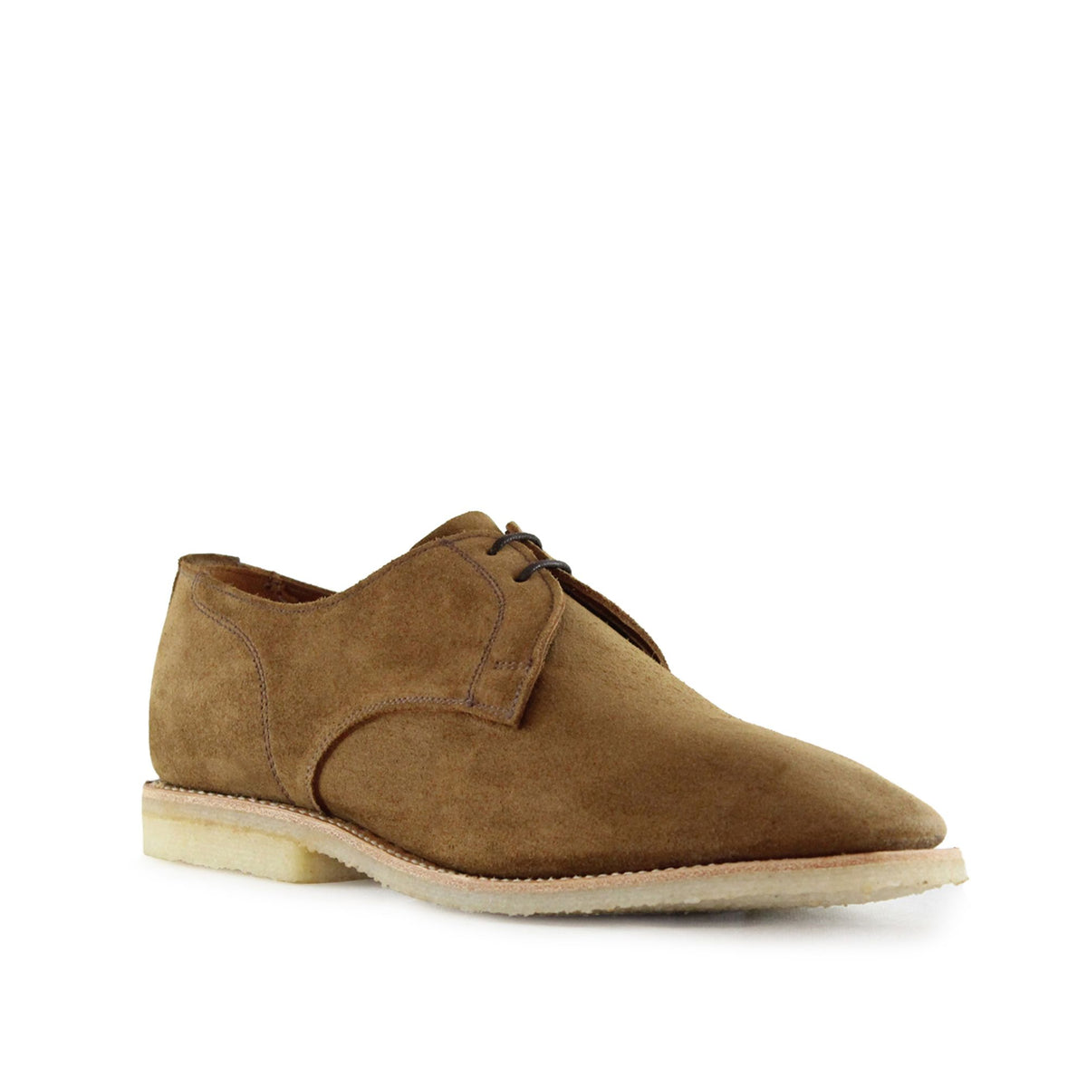 Sanders Jacob Unlined Gibson Tobacco Suede