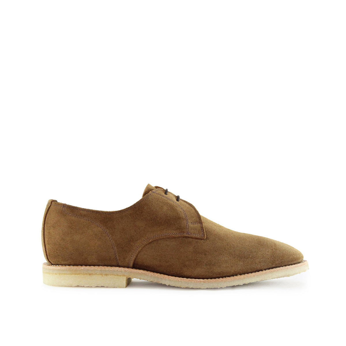 Sanders Jacob Unlined Gibson Tobacco Suede