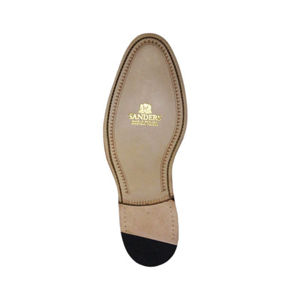 Sanders London Brogue Oxford Ebony