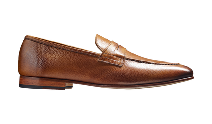 Barker Ledley Loafer Cedar Grain