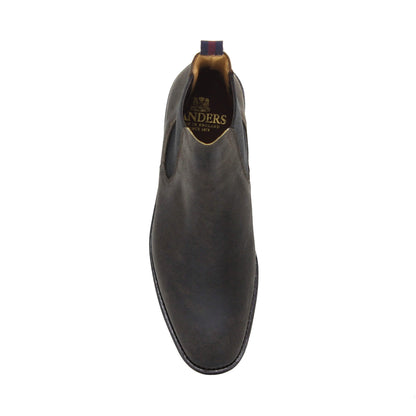 Sanders Liam Chelsea Boot Kenia Waxed Suede