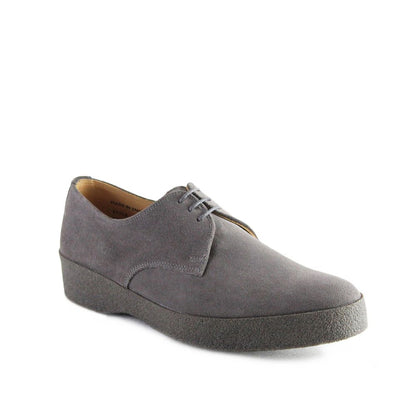 Sanders Lo Top Gibson Shoe Grey Suede
