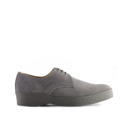 Sanders Lo Top Gibson Shoe Grey Suede