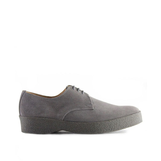 Sanders Lo Top Gibson Shoe Grey Suede