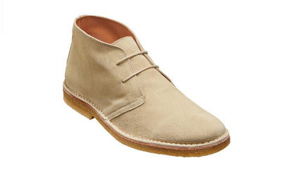 Barker Monty Derby Boot Sand Suede