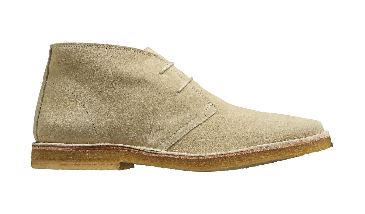 Barker Monty Derby Boot Sand Suede