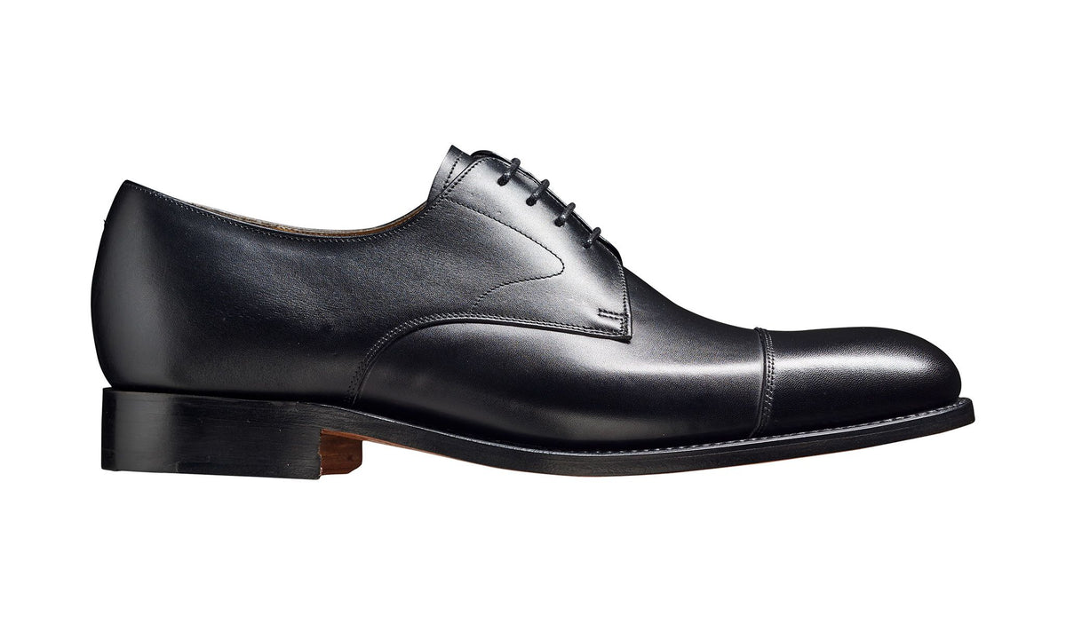 Barker Morden Derby Black Calf