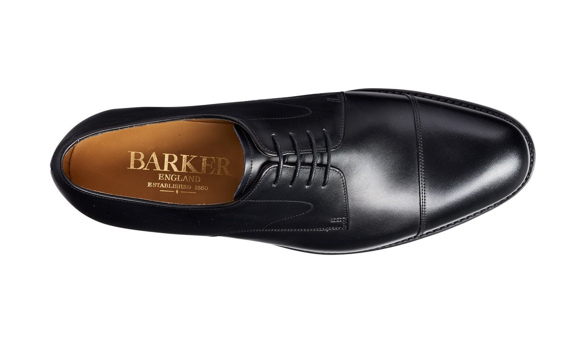 Barker Morden Derby Black Calf