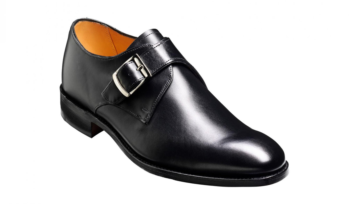 Barker Northcote Monk Shoe Black