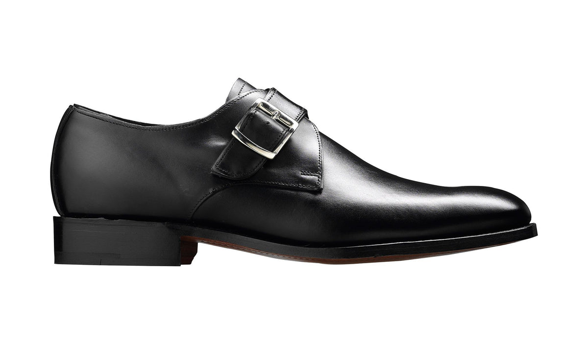 Barker Northcote Monk Shoe Black
