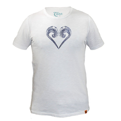 Tonn T Shirt Ocean Lovers White