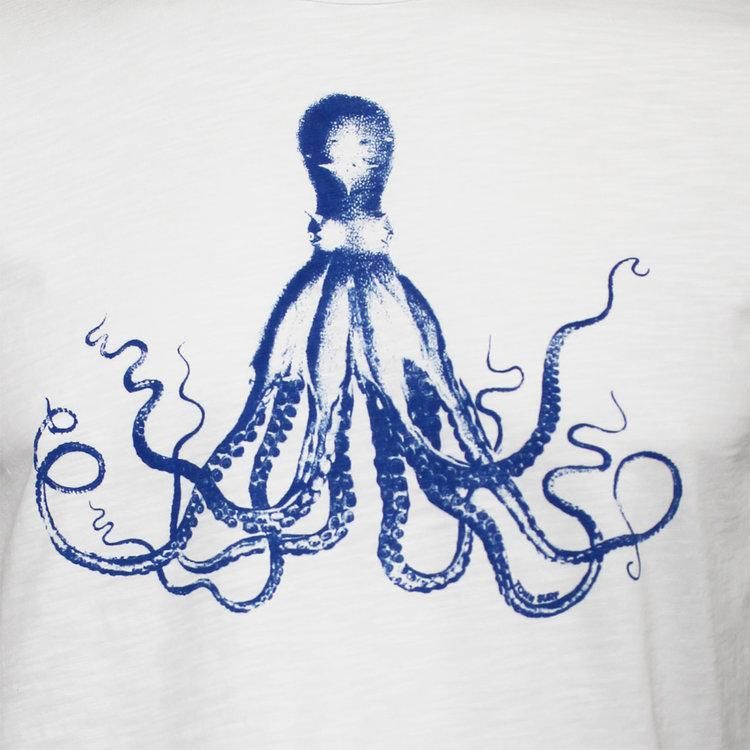 Tonn T Shirt Octopus White