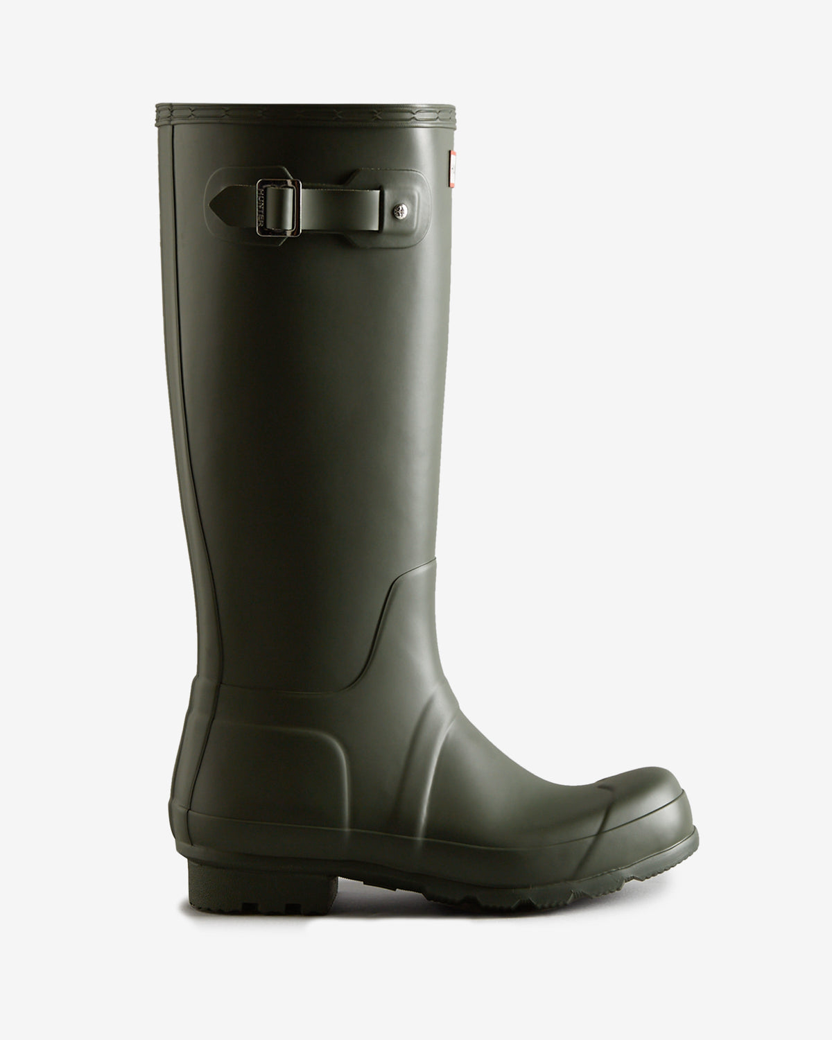 Hunter Men's Original Tall Wellington Boot in Dark Olive