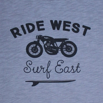 Tonn T Shirt Ride West Grey