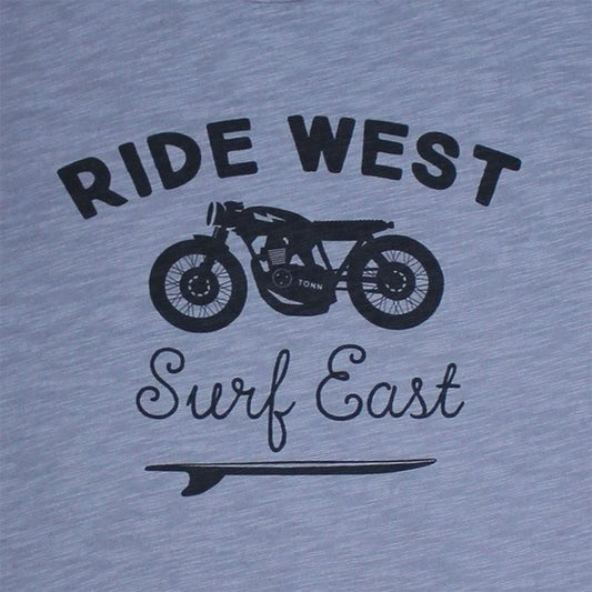 Tonn T Shirt Ride West Grey