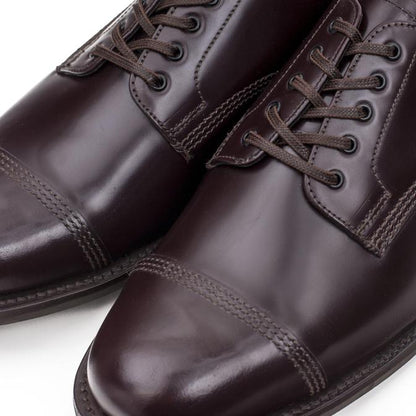 Sanders Military Derby Shoes 1128R Burgundy