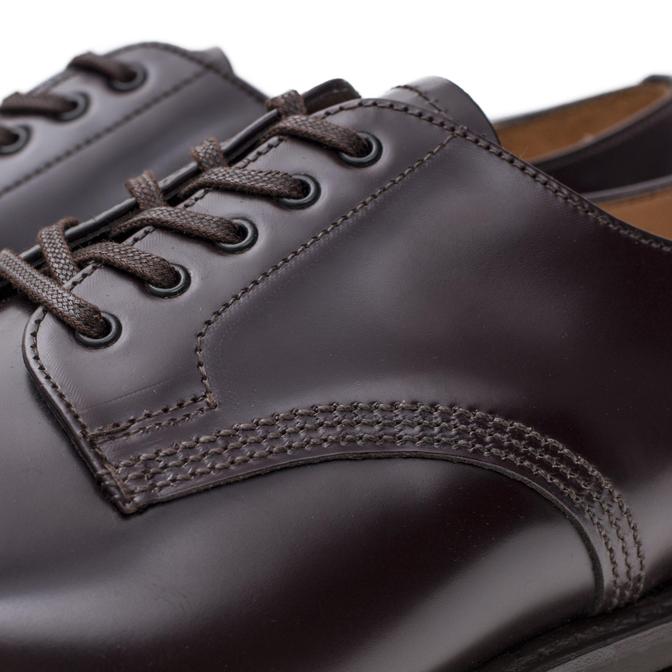 Sanders Military Derby Shoes 1128R Burgundy