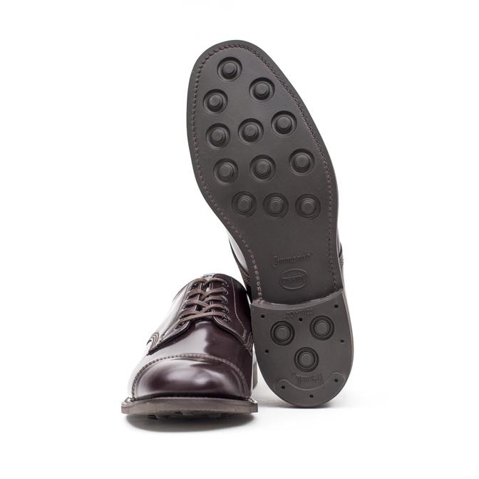 Sanders Military Derby Shoes 1128R Burgundy