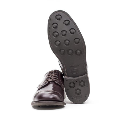 Sanders Military Derby Shoes 1128R Burgundy