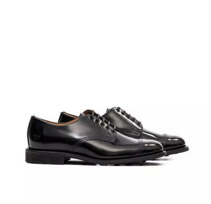 Factory Seconds Sanders 1128B Military Derby Shoes Black