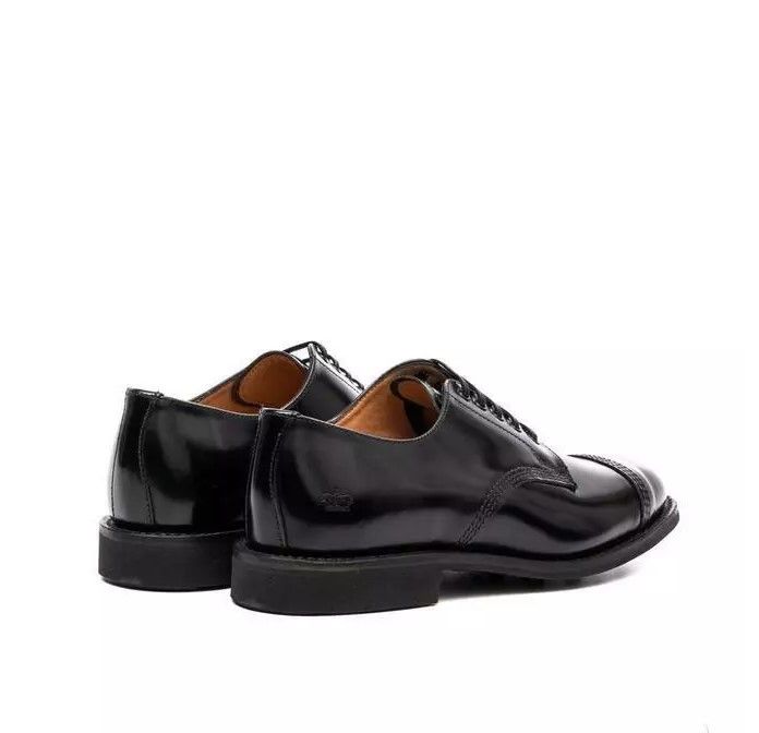 Factory Seconds Sanders 1128B Military Derby Shoes Black