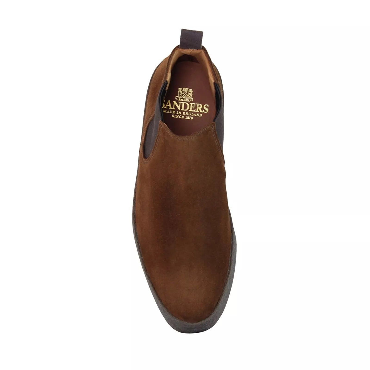 Factory Seconds Sanders Adam Polo Snuff Suede Chelsea Boot