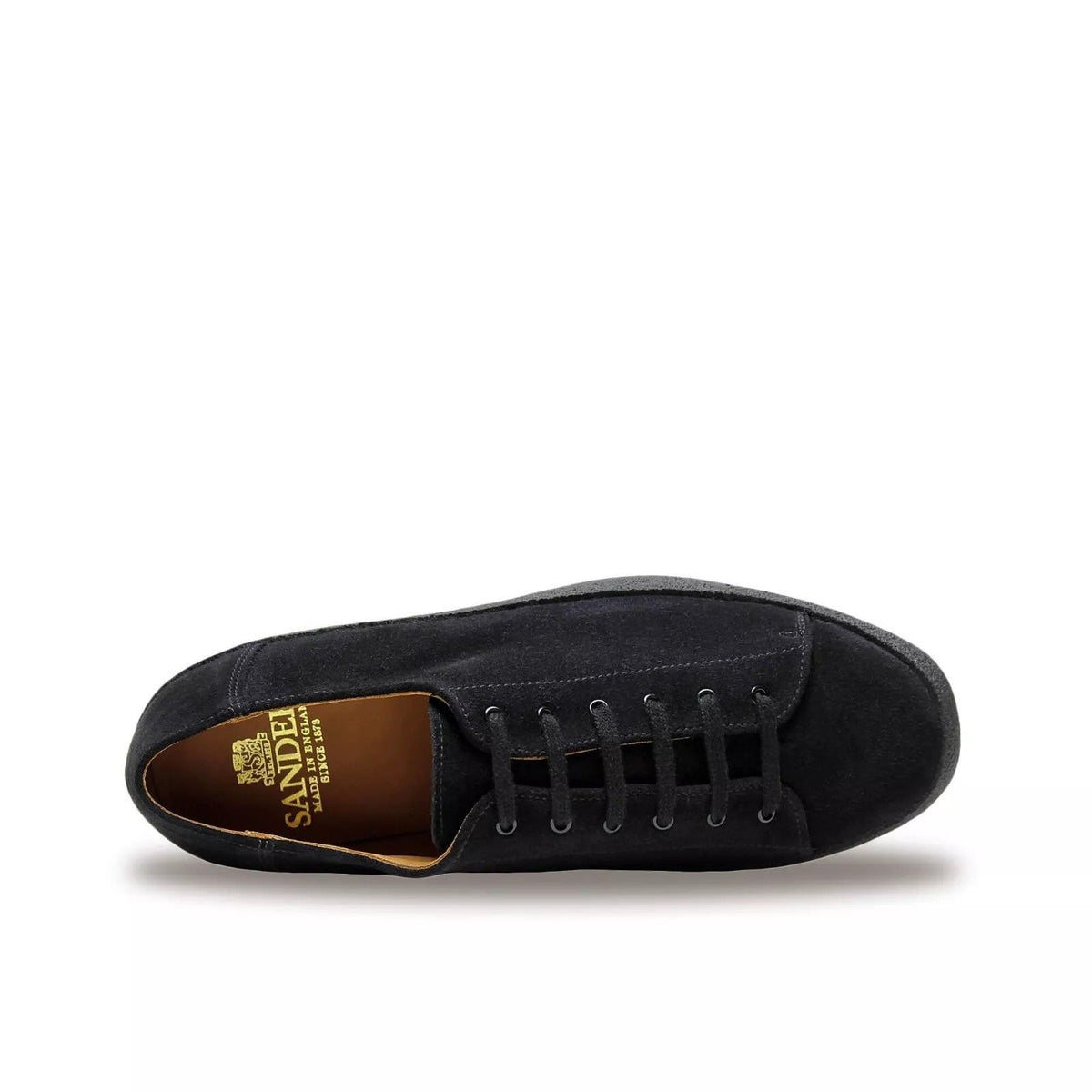Factory Seconds Sanders Ash Monkey Shoes Black Suede