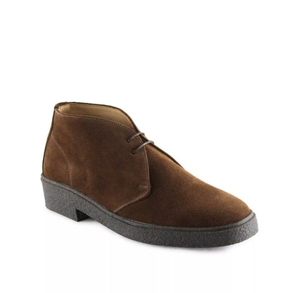 Factory Seconds Sanders Hi Top Luther Chukka Boot Polo Snuff Suede
