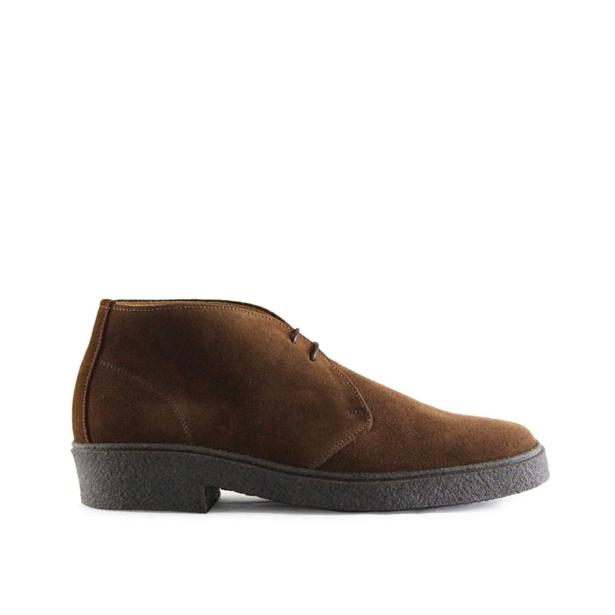 Factory Seconds Sanders Hi Top Luther Chukka Boot Polo Snuff Suede