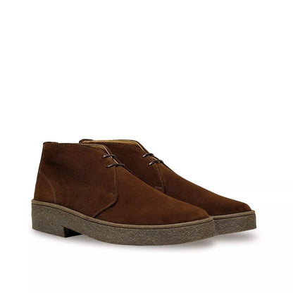 Factory Seconds Sanders Hi Top Luther Chukka Boot Polo Snuff Suede