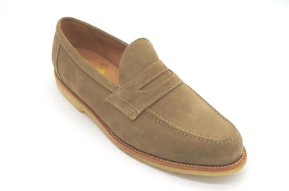 Factory Seconds Sanders Kalvin Dirty Buck Suede Penny Loafer