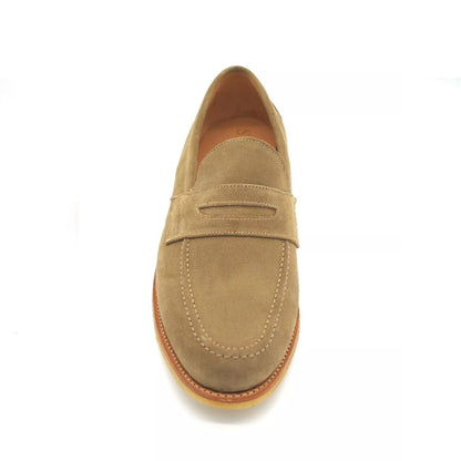 Factory Seconds Sanders Kalvin Dirty Buck Suede Penny Loafer