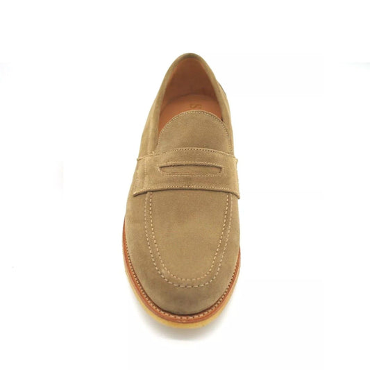 Factory Seconds Sanders Kalvin Dirty Buck Suede Penny Loafer