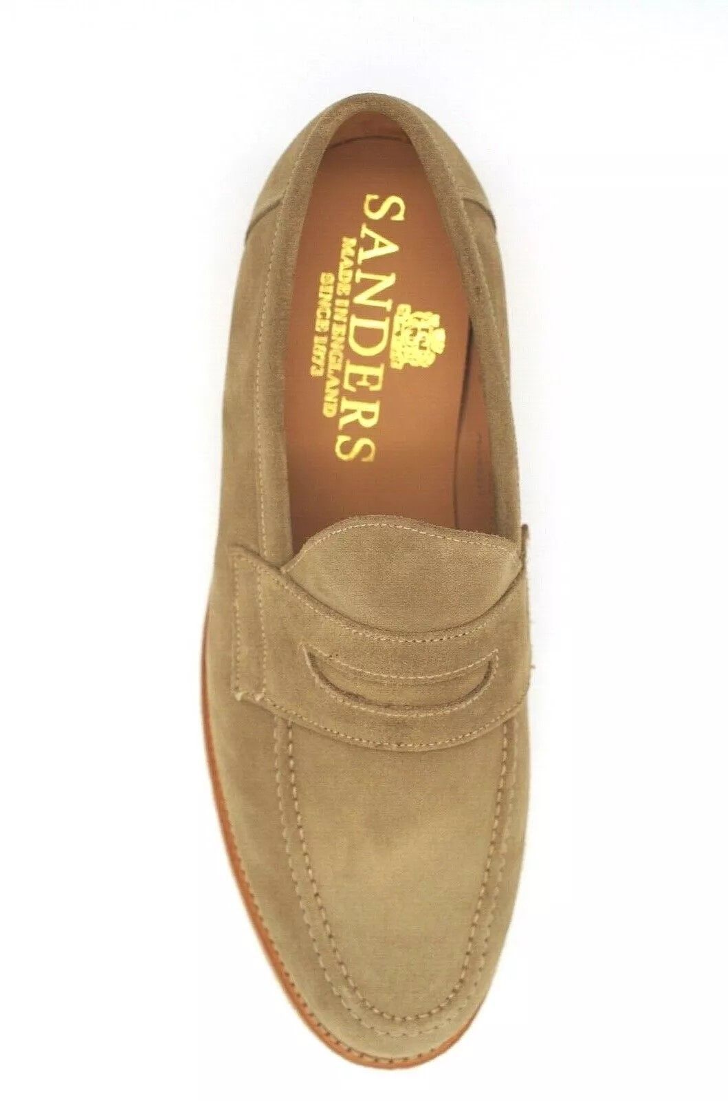 Factory Seconds Sanders Kalvin Dirty Buck Suede Penny Loafer