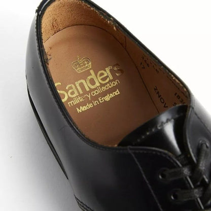 Factory Seconds Sanders Ladies Military Derby Shoes 1830B Black