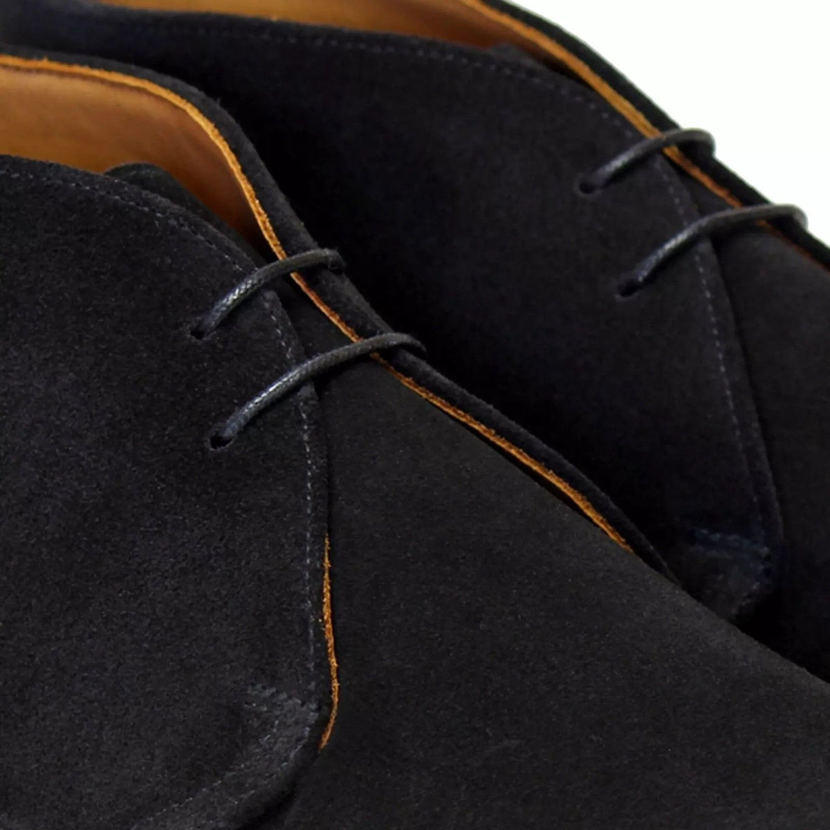 Factory Seconds Sanders Sam Chukka Boot Black Suede