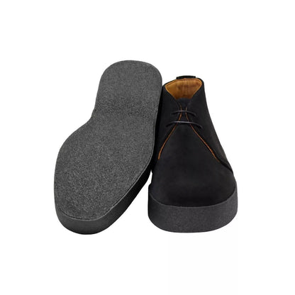 Factory Seconds Sanders Sam Chukka Boot Black Suede