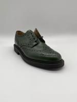 Factory Seconds Sanders Sanders MTO For Mario Valponi Brogue Green