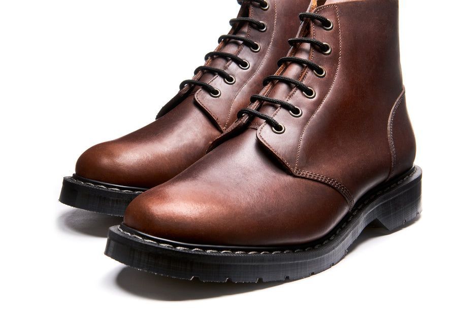 Solovair 6 Eye Astronaut Boot Gaucho Crazy Horse