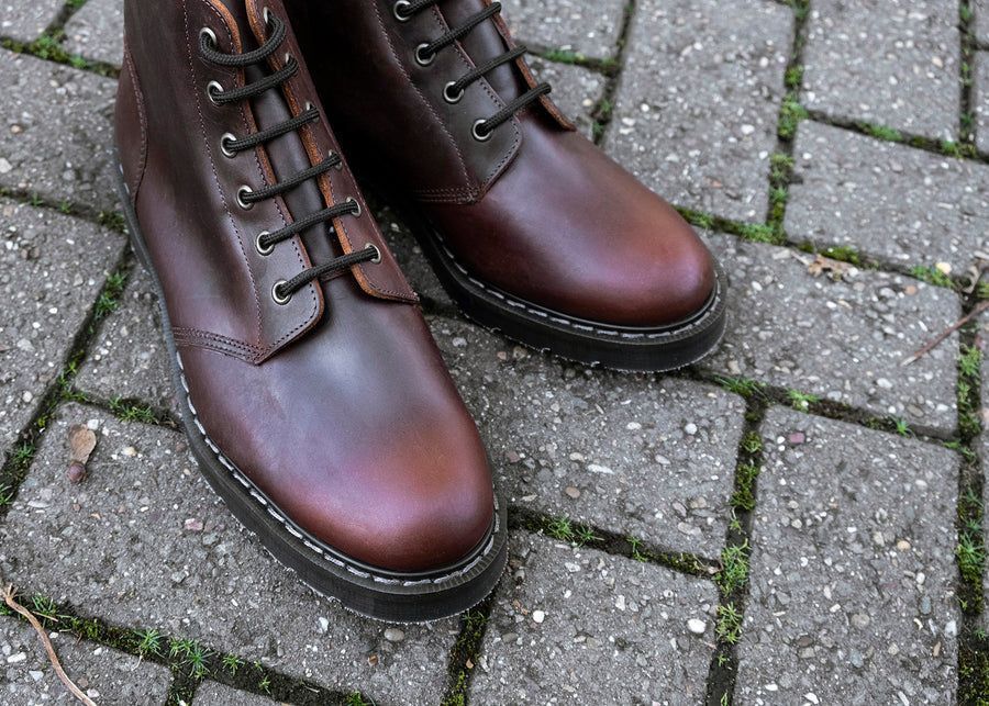 Solovair 6 Eye Astronaut Boot Gaucho Crazy Horse
