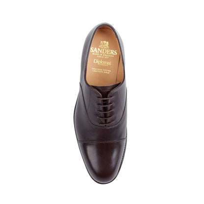 Sanders Stockholm Oxford Shoe Ebony