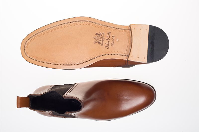 John White Stables Chelsea Boots Tan