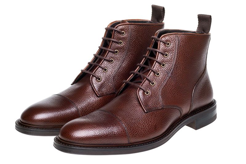 John White Tay Grain Boot Brown