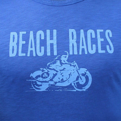 Tonn T Shirt Beach Races Blue